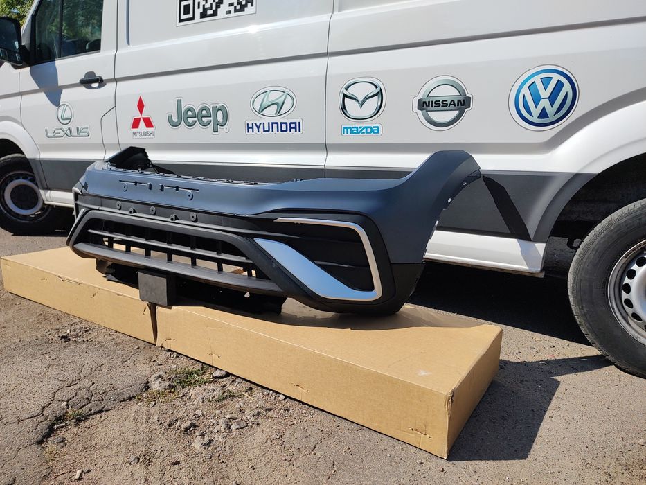 Бампер фольцваген Тигуан VW  Tiguan  бампер в сборе гриль