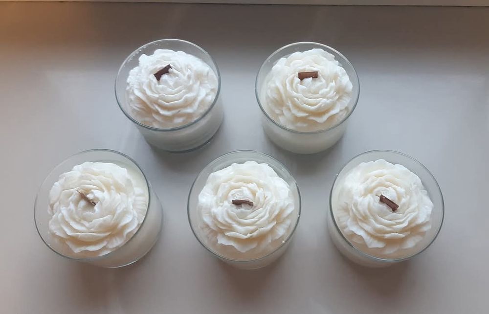 Аромосвічки з класним ароматом. Від 2-х штук знижка (по 145 грн).