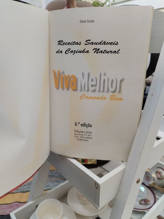 Livro Viva Melhor Comendo Bem (Receitas Saudáveis) – 6ª Edição