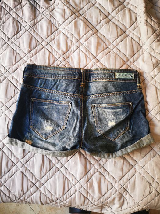 Calções de Ganga Bershka Tamanho 32