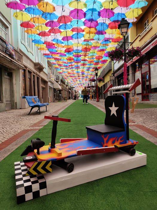 Montra de Loja - Carro de Rolamentos