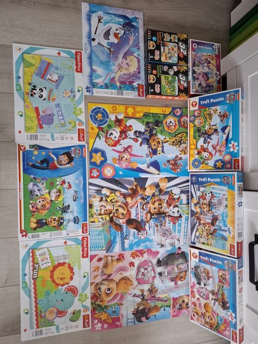 Zestaw puzzli dla dzieci