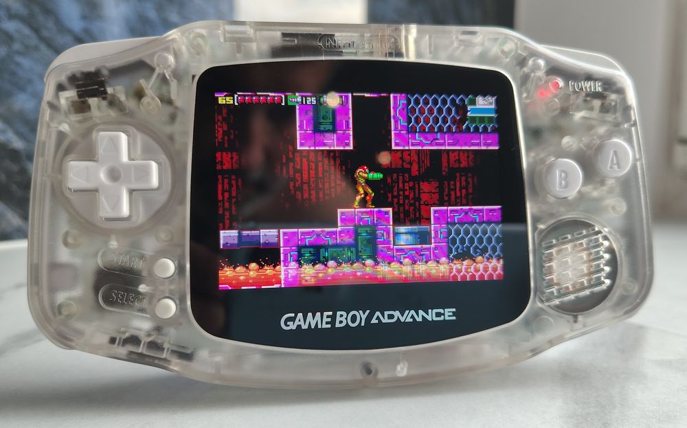 Gameboy Advance Ips 3.0 M2 funny playing GBA