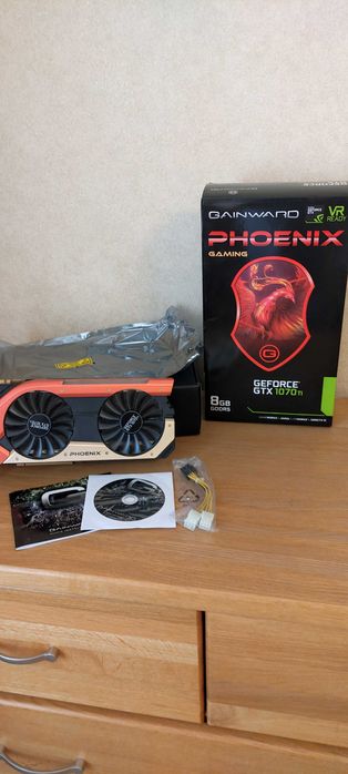 Відеокарта GAINWARD GeForce GTX 1070 Ti 8GB GDDR5 Phoenix | 256-bit