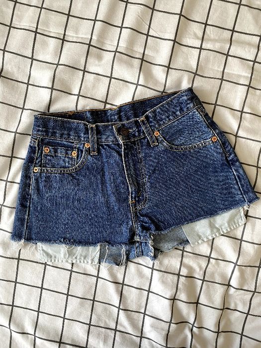Вінтажні джинсові шорти Levis