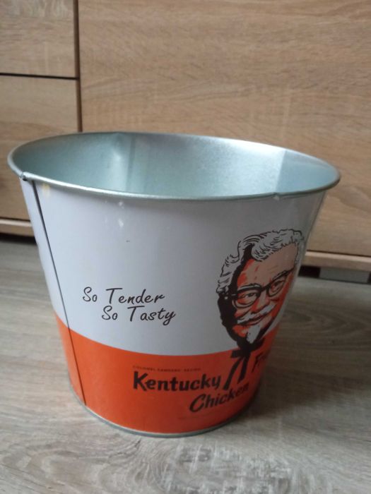 Metalowy kubełek KFC Kolekcje