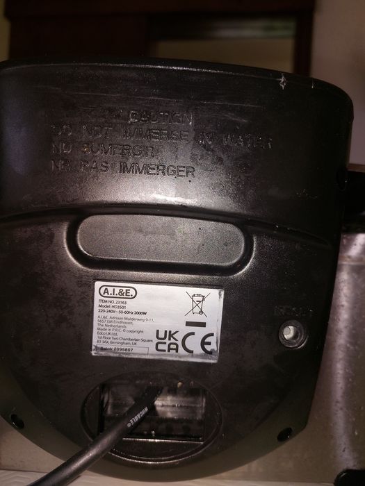 Fritadeira Elétrica Alpina 2000W (Dois Cestos)