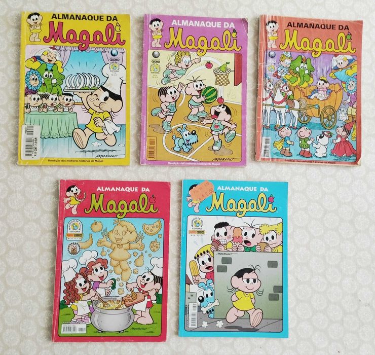 BD Almanaques da Mónica, Cebolinha, Magali e Bidu