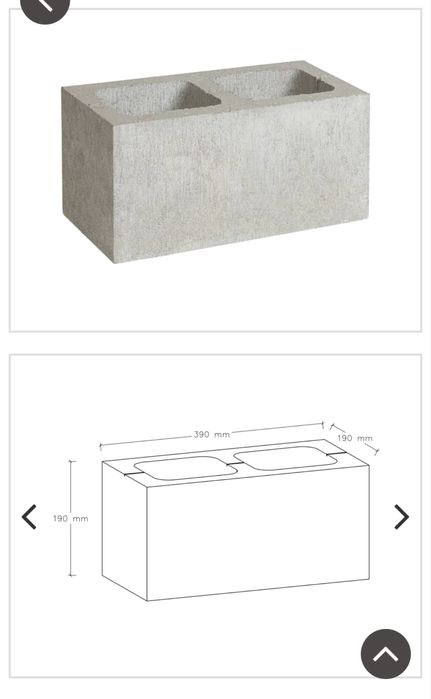 Pustak betonowy konstrukcyjny CJ BLOK® PBK-19