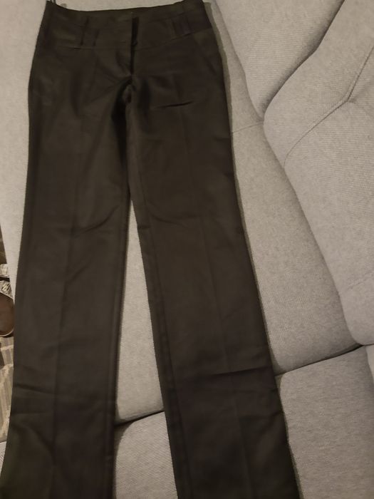 Spodnie eleganckie czarne roz 36