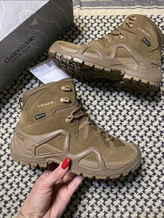 lowa zephyr новые мужские ботинки тактические берцы олива хаки кайот