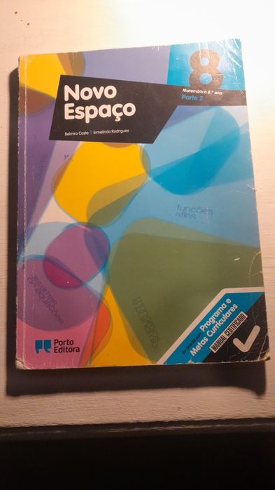 Novo Espaço Matemática 8.° ano Parte 2