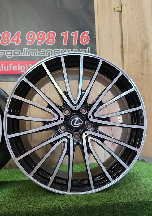 NOWE ALUFELGI LEXUS 19x5x114,3 - Es,Gs,Is,Nx,Rc,Rx, Ux