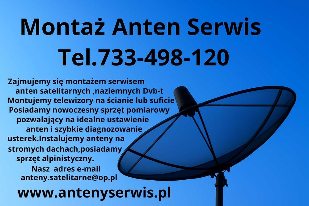 Antena satelitarna 80 Corab COR-800SAE-C CIEMNA+30m kabel+konwerter