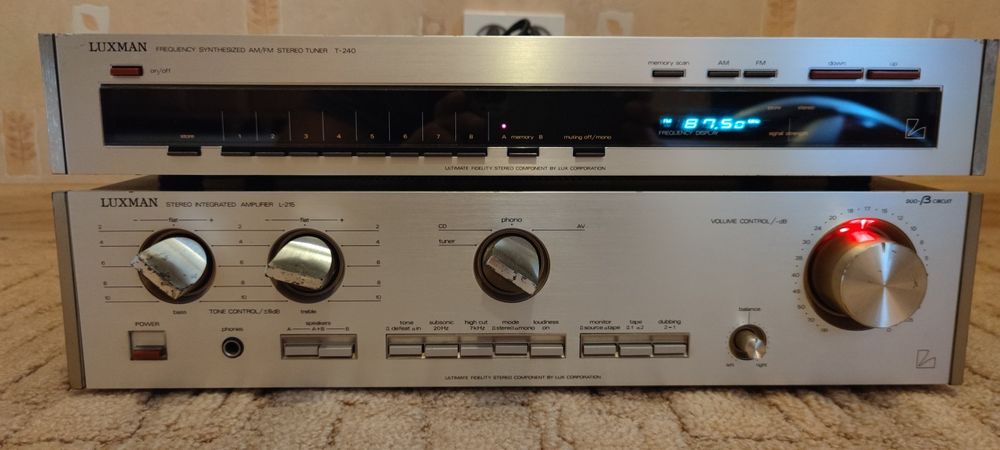 Luxman L-215+T-240
