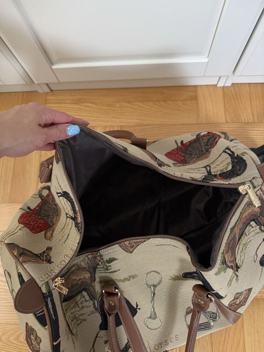 Torba podróżna w konie na kółkach