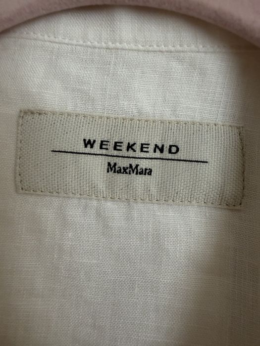 Лляна блуза MaxMara weekend