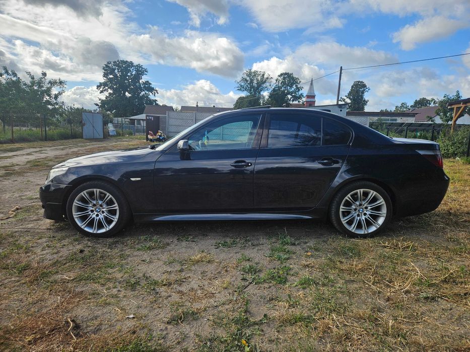 Bmw e60 m-pakiet szyberdach 3.0d 218km carbonschwarz felgi 135 CZESCI!