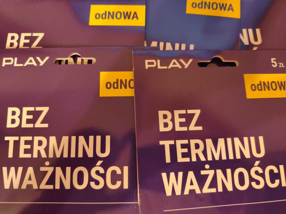 Karta startowa Play od Nowa 2 szt.