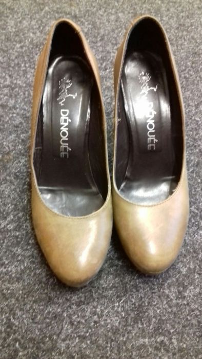 Buty półbuty całe skórzane rozm. 38