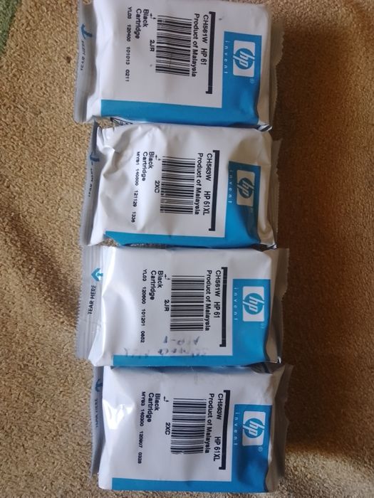 Оригінальні картриджі HP61,HP62,HP63,hp507X,hp507a