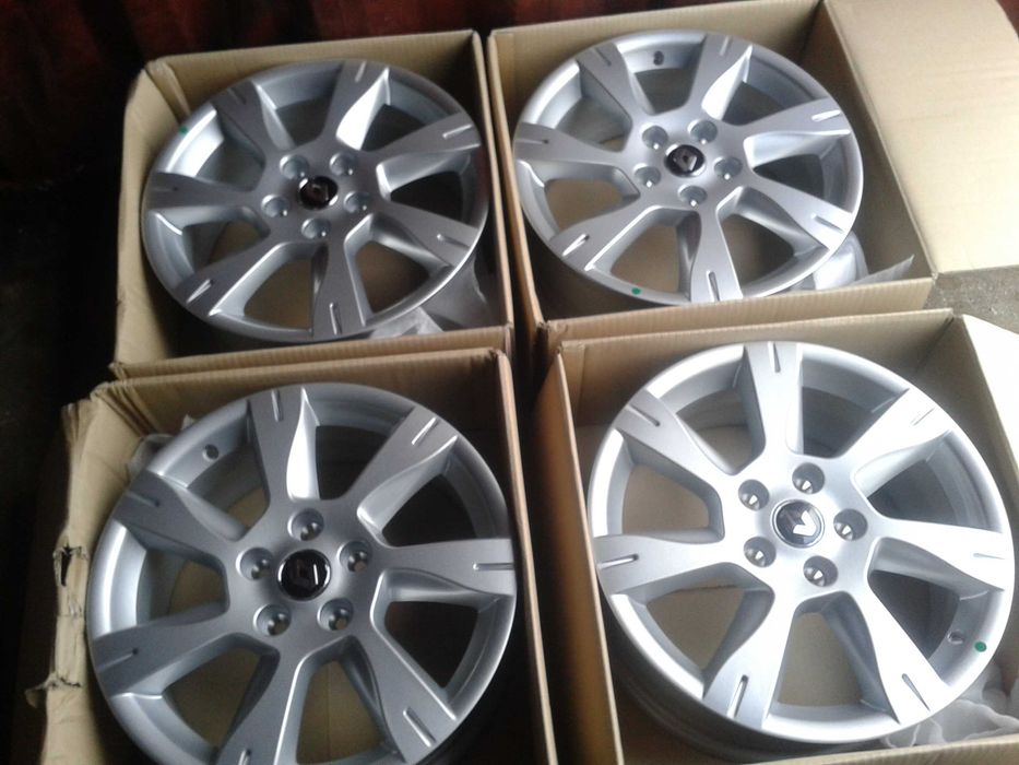 oryginalne r17 nowe felgi mielec scenic kadjar fluence dacia duster