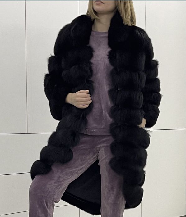 Шуба из песца