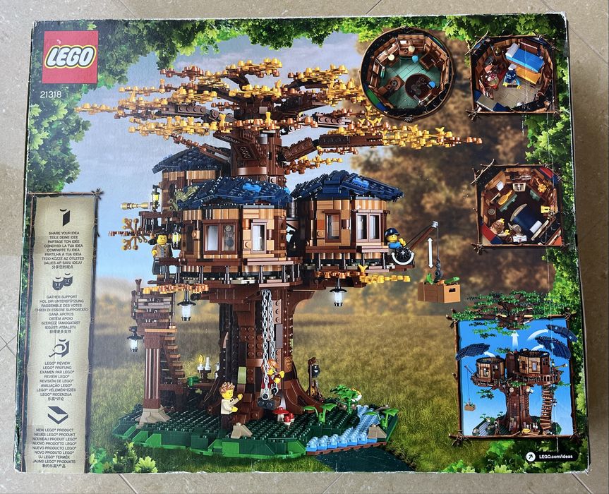 Lego 21318 Casa da Arvore - descontinuado, novo e selado