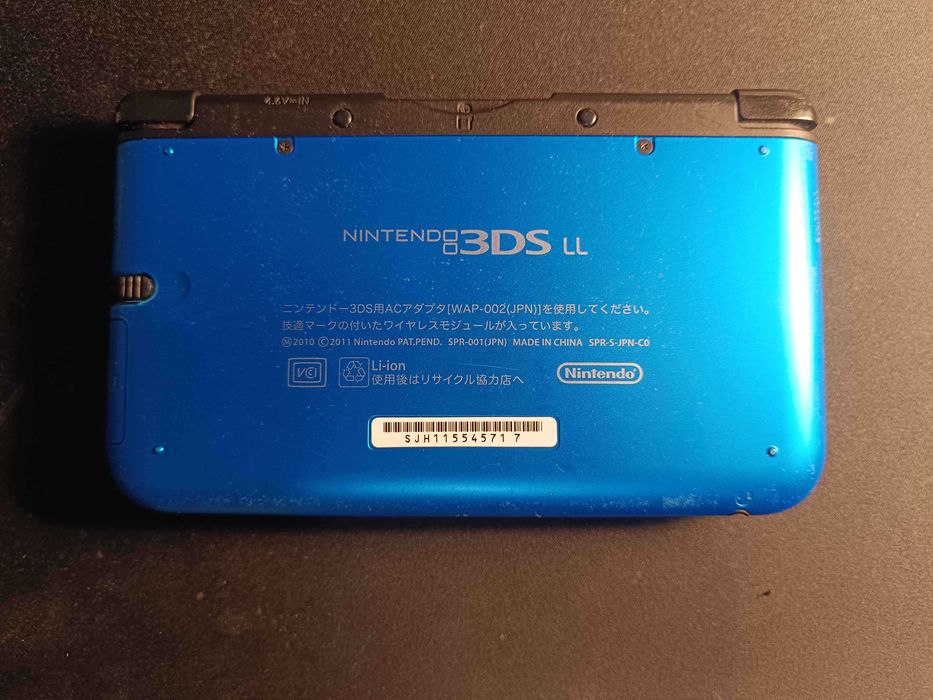Konsola Nintendo 3ds XL/LL CFW 32 GB  pękniety zawias