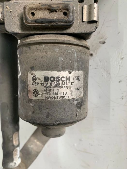 Motor e mecanismo do limpa para-brisas VW Golf V/Touran — Bosch 1T0