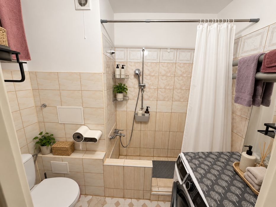 3 pokoje, 63 m², wysoki parter, balkon | Ustrzyki Dolne, ul. Gombrowicza