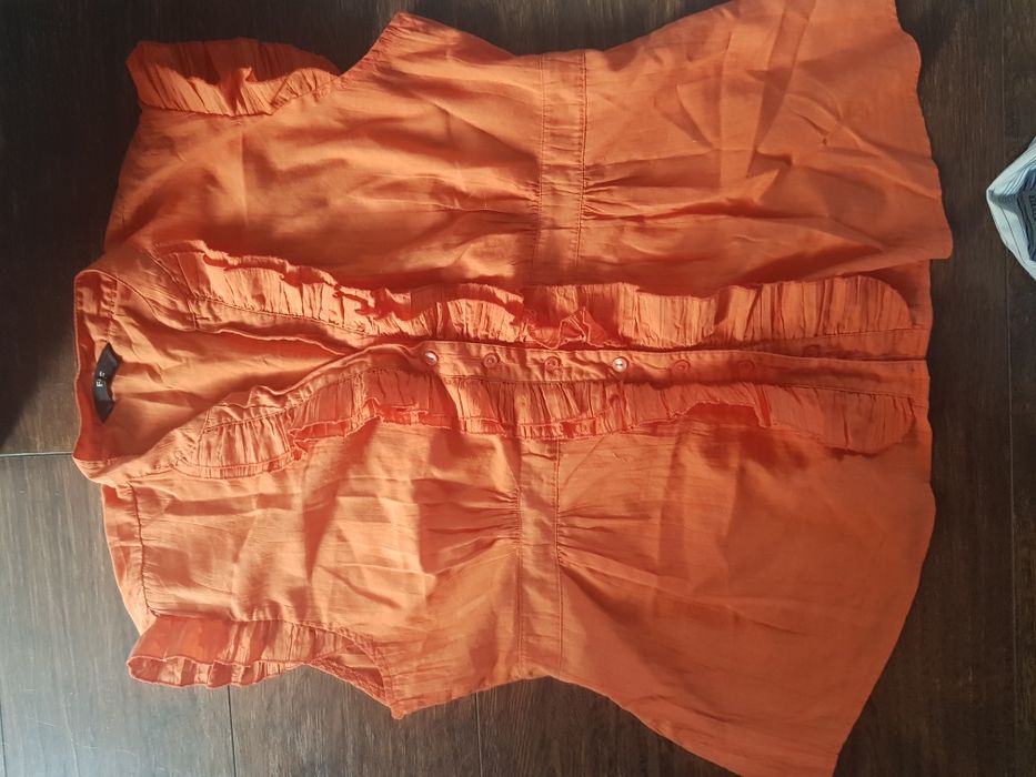 Ubrania roz 40 duze 38 bluzki, koszula spódnica