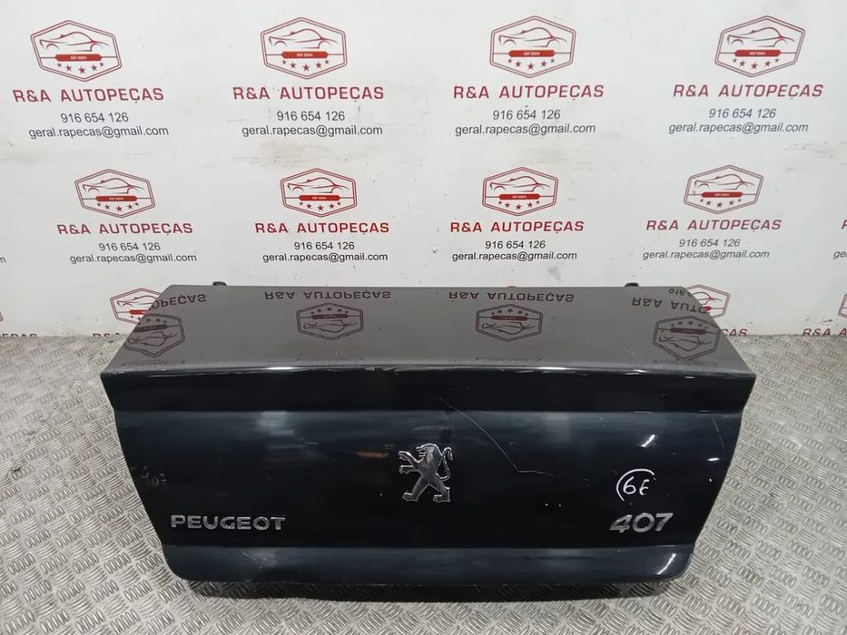 Tampa Porta de Mala Peugeot 407 Carro Original