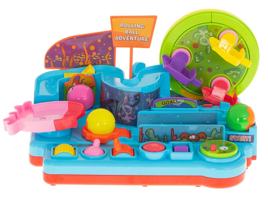 Hit 2021 !!! Edukacyjny Tor Przeszkód Zręcznościowy Wyścig Kulek