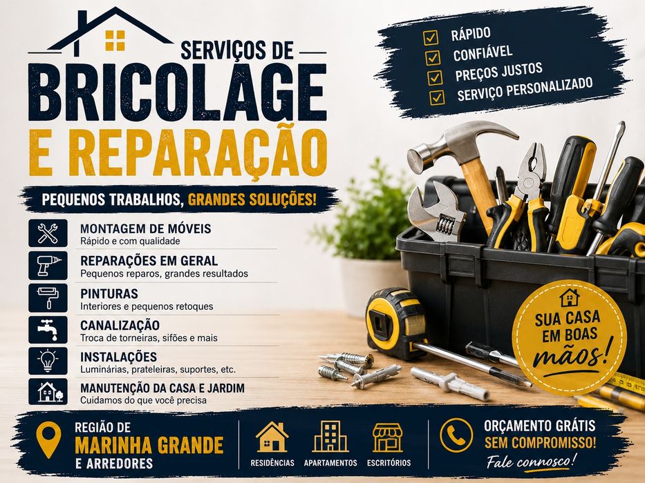 Serviços, Bricolage e Reparação