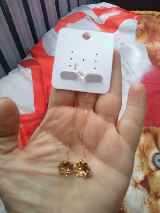 Kolczyki parasolki dlugie