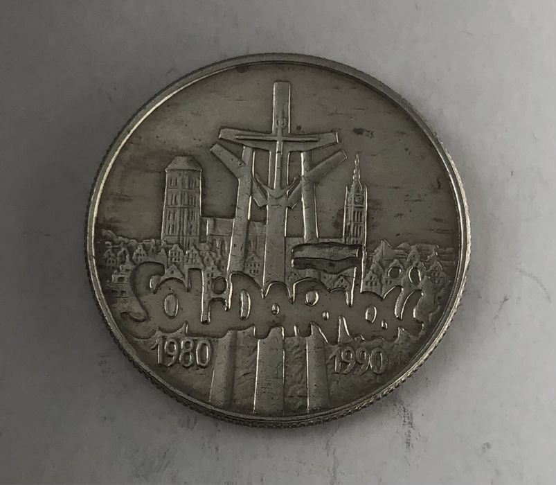 Moneta Solidarność 1990
