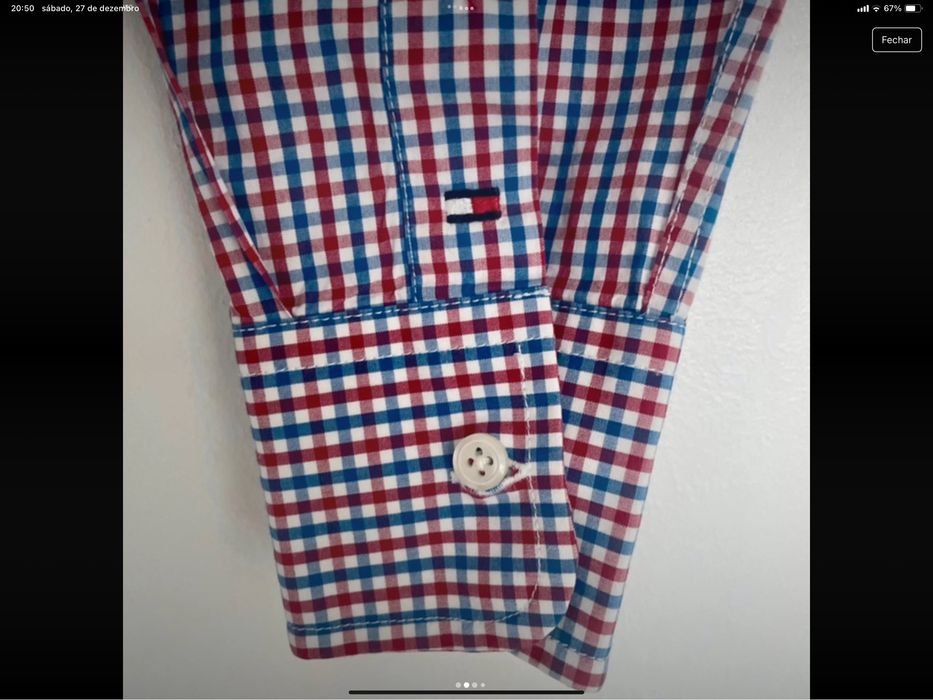 Camisa Tommy H , muito bom estado.