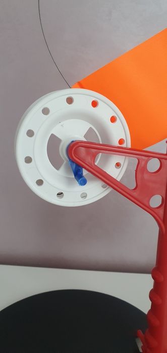 Жерлица оснащенная рыболовная стопором хорошее качество(красная ножка)