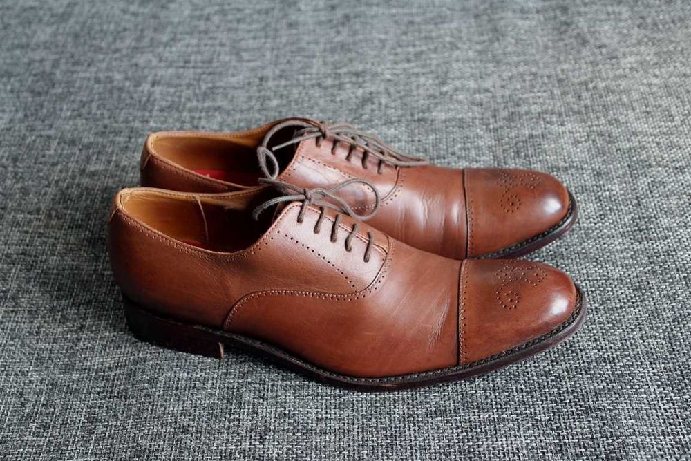 Туфлі оксфорди класу люкс Grenson Оригінал Made in England 43р
