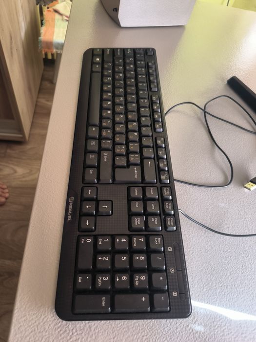 Клавіатура REAL-EL Standard 500 USB чорна