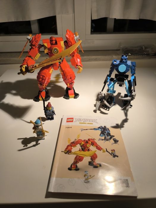 (322pcs) Lego Ninjago Kai's Elemental Fire Mech 71808
