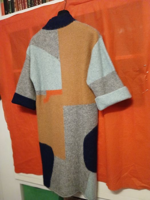 Casaco comprido elegante