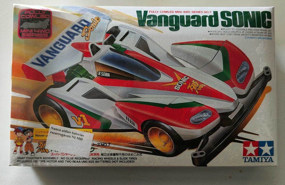 Carro Mini4WD Let's & Go Tamiya (8 Euros cada se comprar os 6)