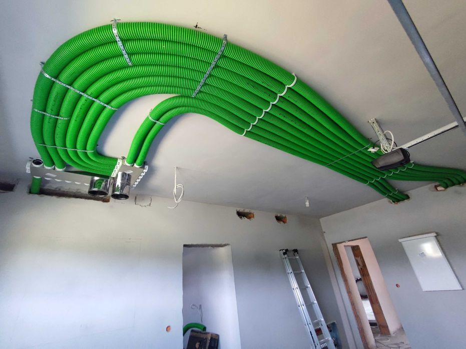 Ogrzewanie podłogowe, posadzki rekuperacja kotłownie wod kan