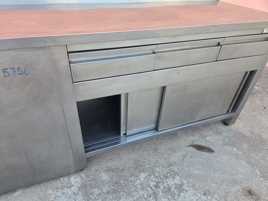 Bancada em inox  como nova