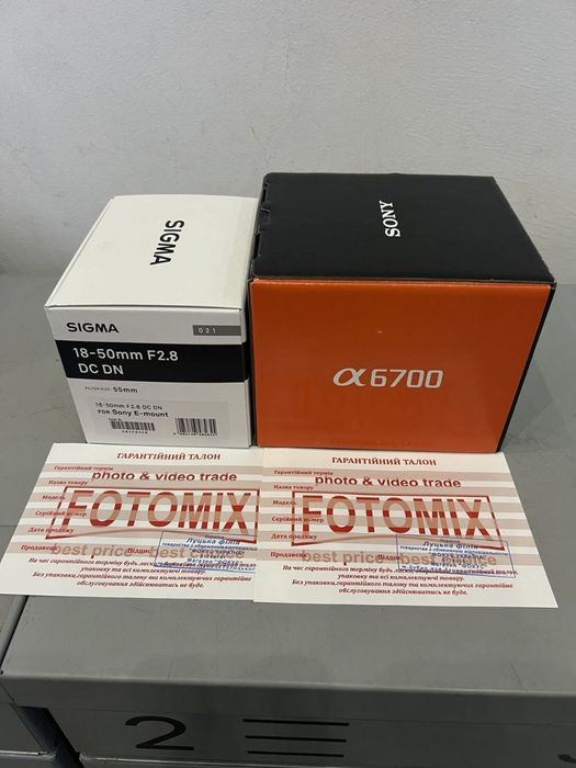 SONY Alpha a6700 Body/Kit Black. Нові. Гар. 24 міс.