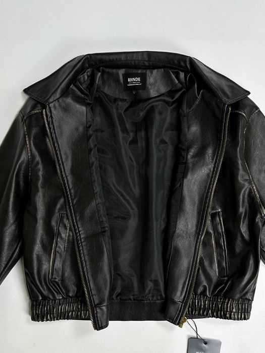 Бомбер чорний куртка курточка черная opium archive black jacket