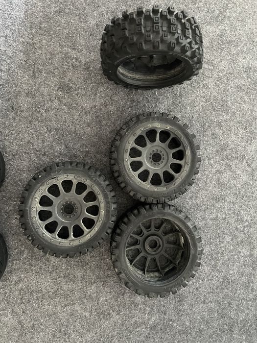 Koła rc hex17 buggy team corraly syncro 4