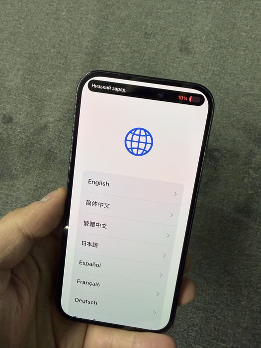 Iphone 14 pro black заблокований